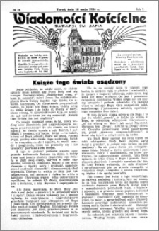 Wiadomości Kościelne : przy kościele św. Jana 1935-1936, R. 7, nr 24