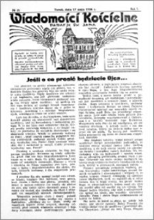 Wiadomości Kościelne : przy kościele św. Jana 1935-1936, R. 7, nr 25