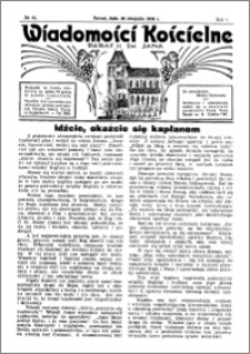Wiadomości Kościelne : przy kościele św. Jana 1935-1936, R. 7, nr 40