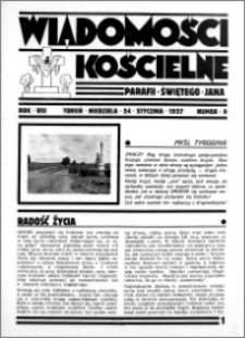 Wiadomości Kościelne : przy kościele św. Jana 1936-1937, R. 8, nr 9 + Marjański Huf