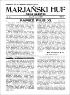 Marjański Huf 1936, R. 2, nr 13