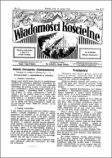 Wiadomości Kościelne : przy kościele N. Marji Panny 1929-1930, R. 1, nr 12