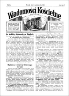 Wiadomości Kościelne : przy kościele N. Marji Panny 1929-1930, R. 1, nr 45