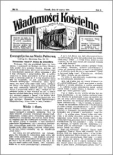 Wiadomości Kościelne : przy kościele N. Marji Panny 1930-1931, R. 2, nr 18