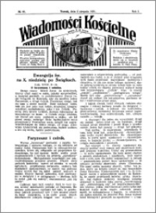 Wiadomości Kościelne : przy kościele N. Marji Panny 1930-1931, R. 2, nr 36