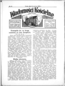 Wiadomości Kościelne : przy kościele N. Marji Panny 1932-1933, R. 4, nr 30