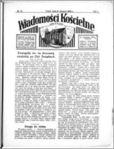 Wiadomości Kościelne : przy kościele N. Marji Panny 1932-1933, R. 4, nr 40