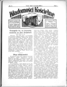 Wiadomości Kościelne : przy kościele N. Marji Panny 1932-1933, R. 4, nr 41