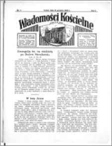 Wiadomości Kościelne : przy kościele N. Marji Panny 1933-1934, R. 5, nr 5