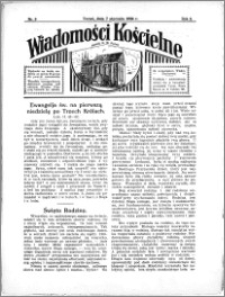 Wiadomości Kościelne : przy kościele N. Marji Panny 1933-1934, R. 5, nr 6