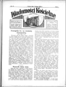 Wiadomości Kościelne : przy kościele N. Marji Panny 1933-1934, R. 5, nr 10