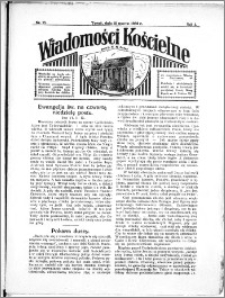 Wiadomości Kościelne : przy kościele N. Marji Panny 1933-1934, R. 5, nr 15