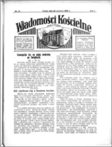 Wiadomości Kościelne : przy kościele N. Marji Panny 1933-1934, R. 5, nr 30