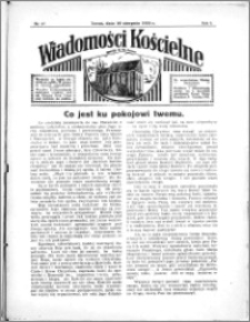 Wiadomości Kościelne : przy kościele N. Marji Panny 1934-1935, R. 6, nr 37