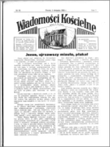 Wiadomości Kościelne : przy kościele N. Marji Panny 1935-1936, R. 7, nr 36