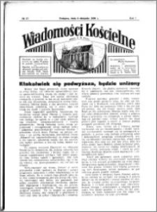 Wiadomości Kościelne : przy kościele N. Marji Panny 1935-1936, R. 7, nr 37