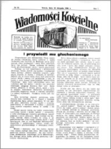 Wiadomości Kościelne : przy kościele N. Marji Panny 1935-1936, R. 7, nr 38
