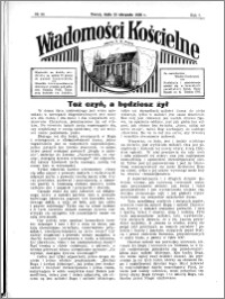 Wiadomości Kościelne : przy kościele N. Marji Panny 1935-1936, R. 7, nr 39