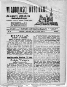 Wiadomości Kościelne : (gazeta kościelna) : dla parafij dekanatu chełmżyńskiego 1930, R. 2, nr 6