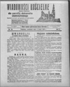 Wiadomości Kościelne : (gazeta kościelna) : dla parafij dekanatu chełmżyńskiego 1930, R. 2, nr 18