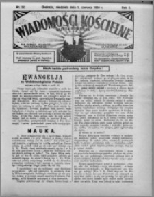 Wiadomości Kościelne : (gazeta kościelna) : dla parafij dekanatu chełmżyńskiego 1930, R. 2, nr 22