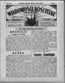Wiadomości Kościelne : (gazeta kościelna) : dla parafij dekanatu chełmżyńskiego 1930, R. 2, nr 28