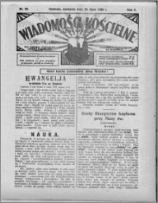 Wiadomości Kościelne : (gazeta kościelna) : dla parafij dekanatu chełmżyńskiego 1930, R. 2, nr 29