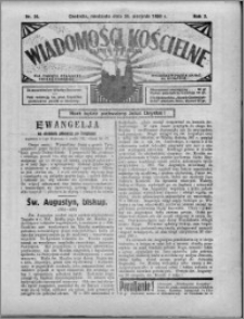 Wiadomości Kościelne : (gazeta kościelna) : dla parafij dekanatu chełmżyńskiego 1930, R. 2, nr 34