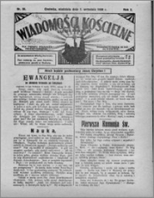 Wiadomości Kościelne : (gazeta kościelna) : dla parafij dekanatu chełmżyńskiego 1930, R. 2, nr 36