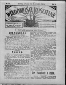 Wiadomości Kościelne : (gazeta kościelna) : dla parafij dekanatu chełmżyńskiego 1930, R. 2, nr 38