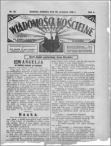 Wiadomości Kościelne : (gazeta kościelna) : dla parafij dekanatu chełmżyńskiego 1930, R. 2, nr 39