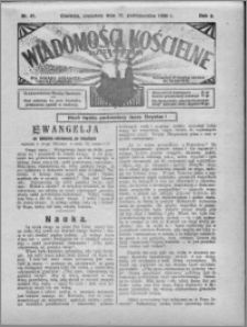 Wiadomości Kościelne : (gazeta kościelna) : dla parafij dekanatu chełmżyńskiego 1930, R. 2, nr 41