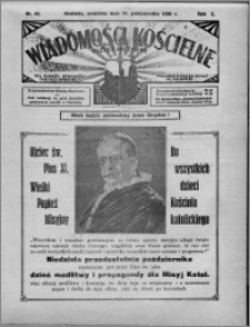 Wiadomości Kościelne : (gazeta kościelna) : dla parafij dekanatu chełmżyńskiego 1930, R. 2, nr 42