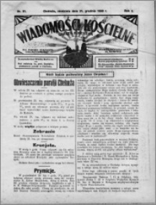 Wiadomości Kościelne : (gazeta kościelna) : dla parafij dekanatu chełmżyńskiego 1930, R. 2, nr 51
