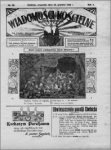 Wiadomości Kościelne : (gazeta kościelna) : dla parafij dekanatu chełmżyńskiego 1930, R. 2, nr 52