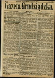 Gazeta Grudziądzka 1907.01.10 R.14 nr 5 + dodatek