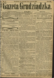 Gazeta Grudziądzka 1907.01.24 R.14 nr 11 + dodatek
