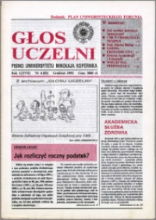 Głos Uczelni : pismo Uniwersytetu Mikołaja Kopernika R. 1=17 nr 6 (1992)