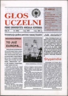 Głos Uczelni : pismo Uniwersytetu Mikołaja Kopernika R. 2=18 nr 2 (1993)