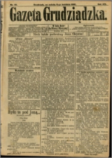 Gazeta Grudziądzka 1907.04.06 R.14 nr 42 + dodatek