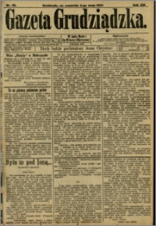 Gazeta Grudziądzka 1907.05.02 R.15 nr 53 + dodatek