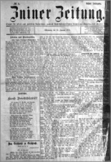 Zniner Zeitung 1895.01.16 R.8 nr 4