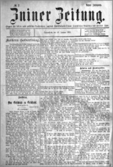 Zniner Zeitung 1895.01.26 R.8 nr 7