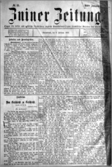 Zniner Zeitung 1895.02.09 R.8 nr 11