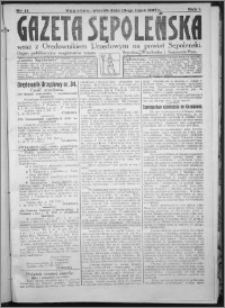 Gazeta Sępoleńska 1927, R. 1, nr 11