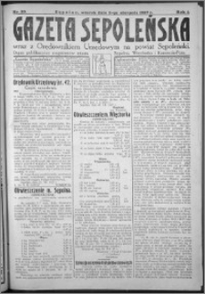 Gazeta Sępoleńska 1927, R. 1, nr 20