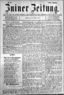 Zniner Zeitung 1895.04.24 R.8 nr 31
