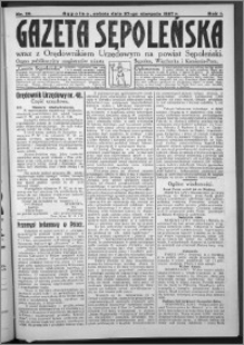 Gazeta Sępoleńska 1927, R. 1, nr 30