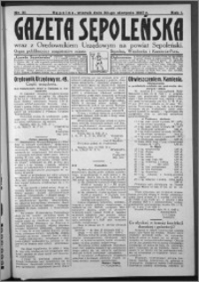 Gazeta Sępoleńska 1927, R. 1, nr 31