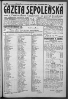 Gazeta Sępoleńska 1927, R. 1, nr 39